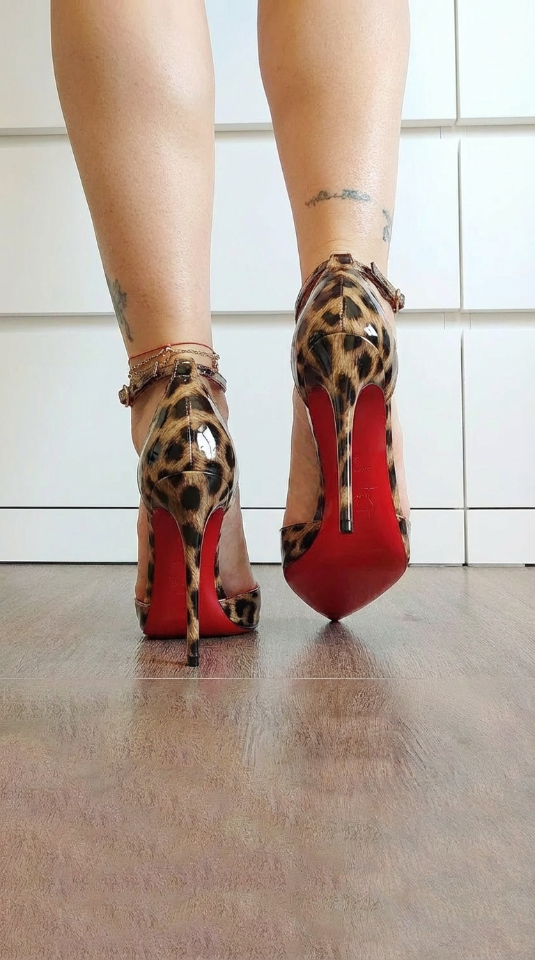 IMPRESSION ANIMALE AVEC DÉTAILS ROUGES