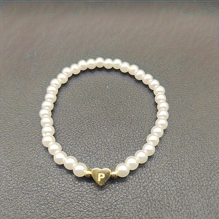 Bracelet Initial Coeur Chic A-Z