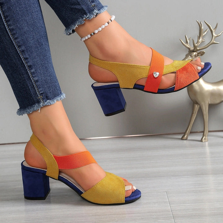 Elara™ | Talons Confortables avec Brides Croisées