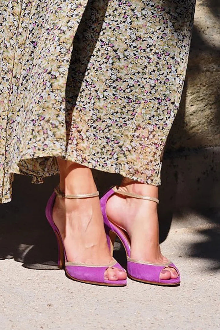 SANDALES À TALONS HAUTS