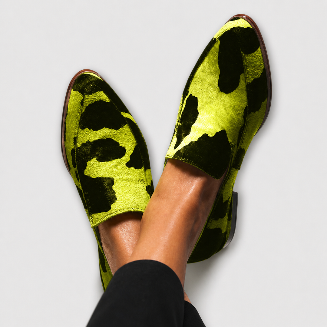 Paloma™ | Mocassins Imprimé Vache