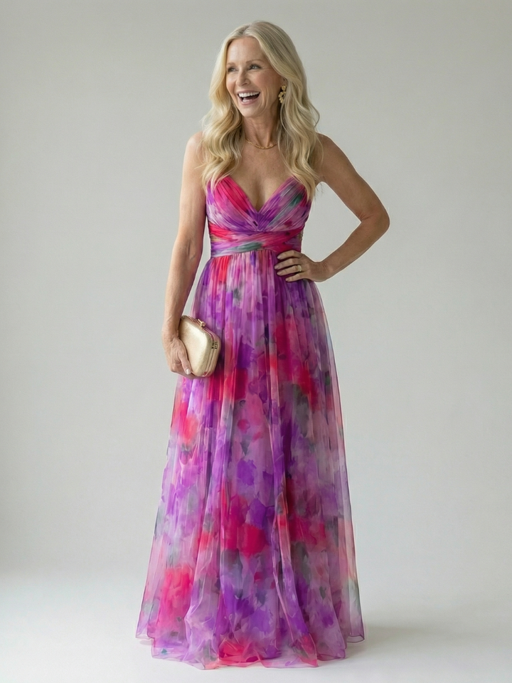 Stella & Grace™ | Abito Maxi Con Avvolgimento Morbido