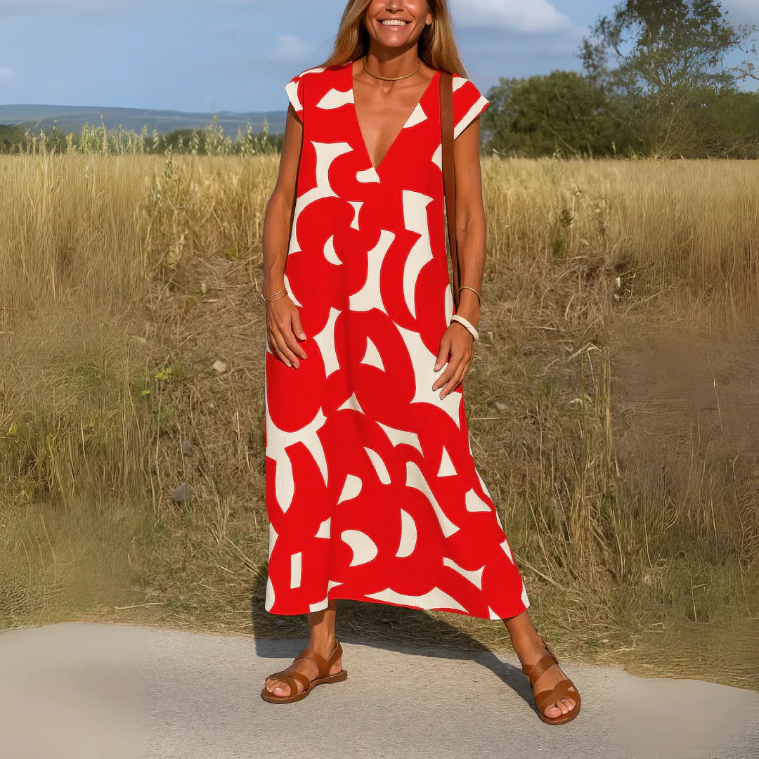 Tatiana™ | Robe Maxi à Détails Découpés