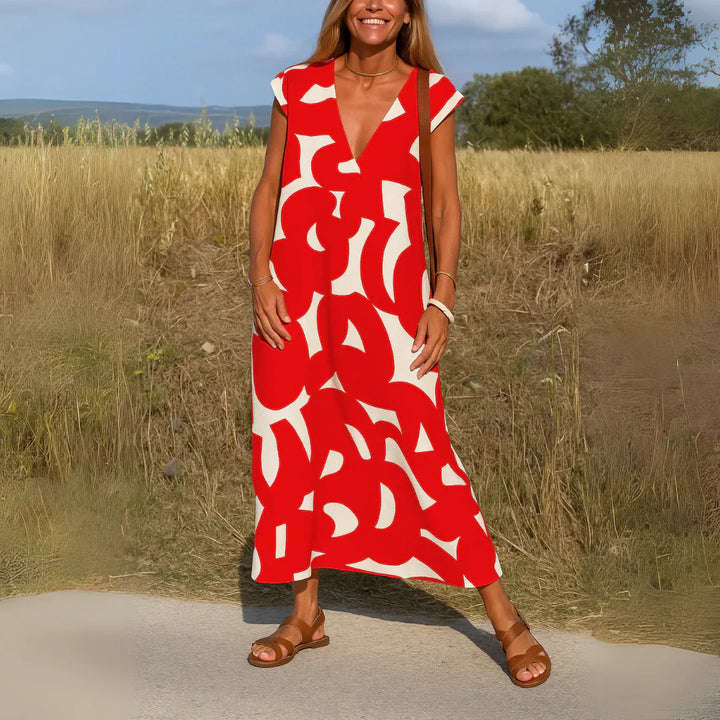 Tatiana™ | Robe Maxi à Détails Découpés