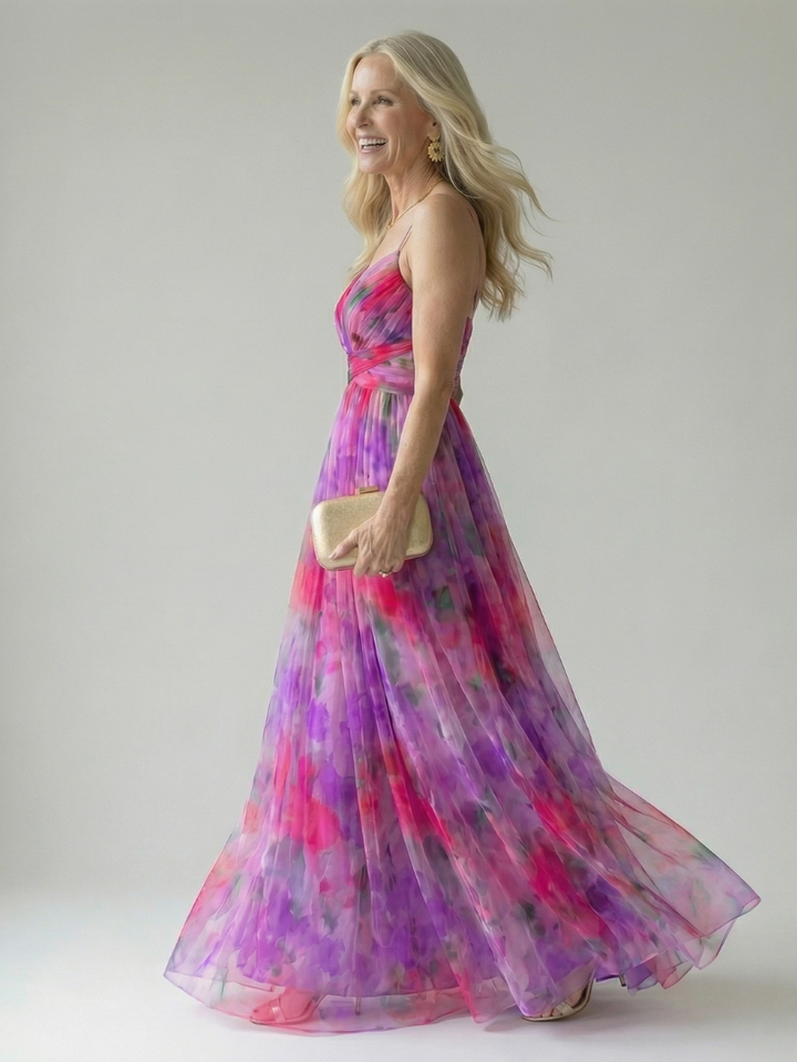 Stella & Grace™ | Abito Maxi Con Avvolgimento Morbido