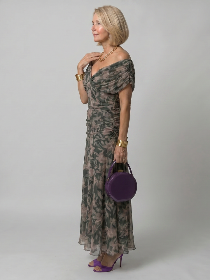 Stella & Grace™ | Abito Midi Off Shoulder
