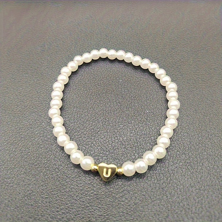Bracelet Initial Coeur Chic A-Z
