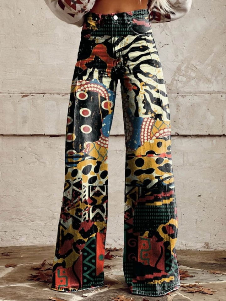 Élodie - Pantalons larges élégants