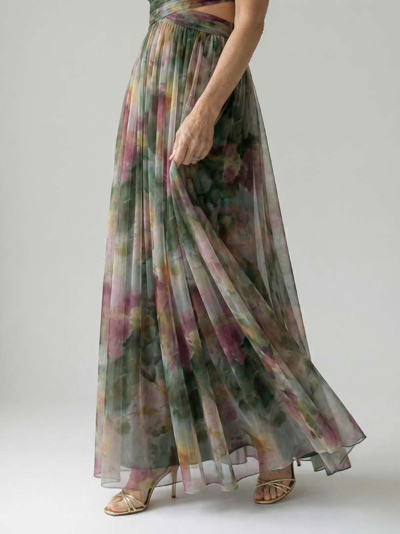 Stella & Grace™ | Abito Maxi Con Avvolgimento Morbido
