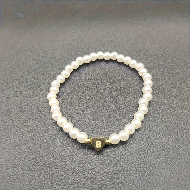 Bracelet Initial Coeur Chic A-Z