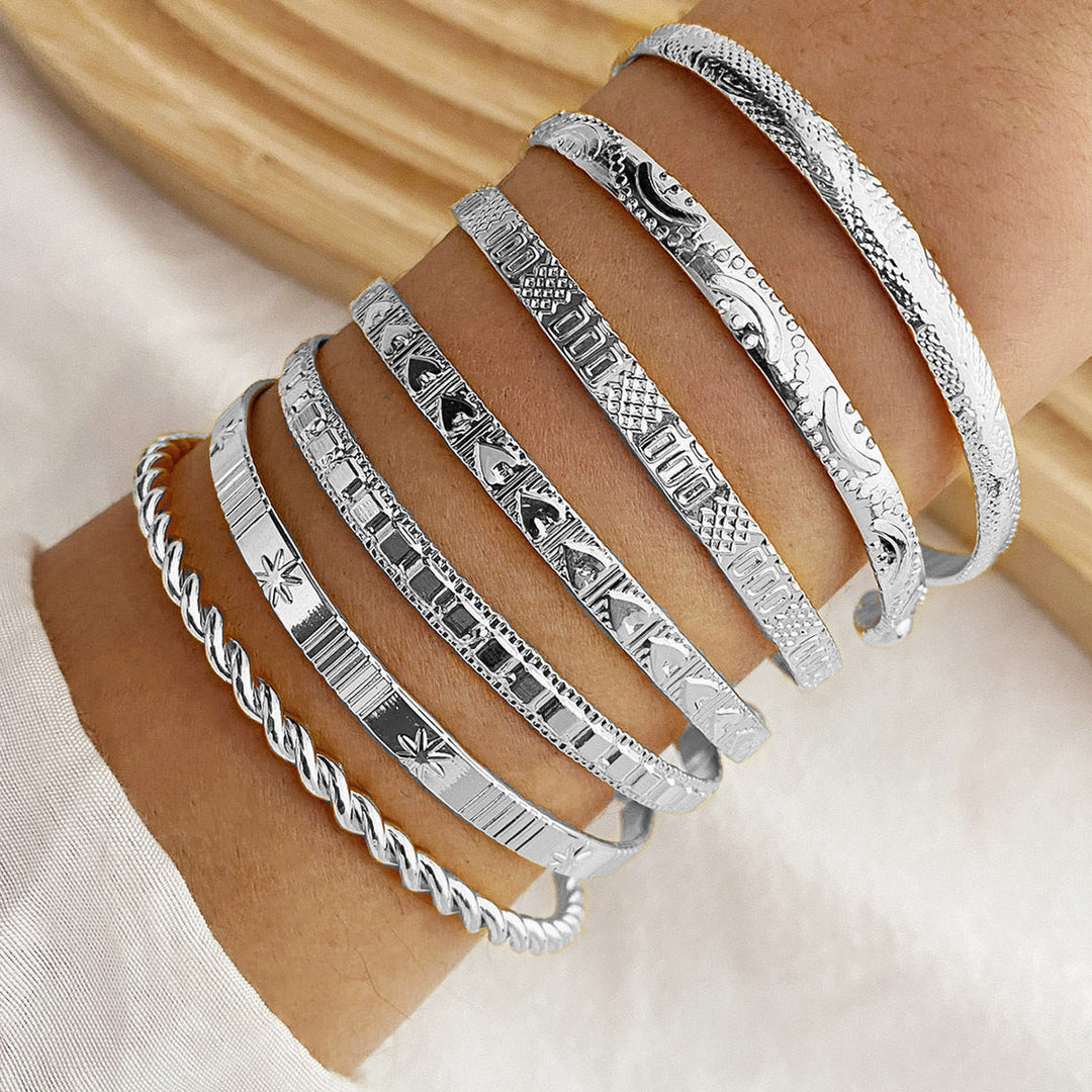 Bracelet Bangle Boho Doré
