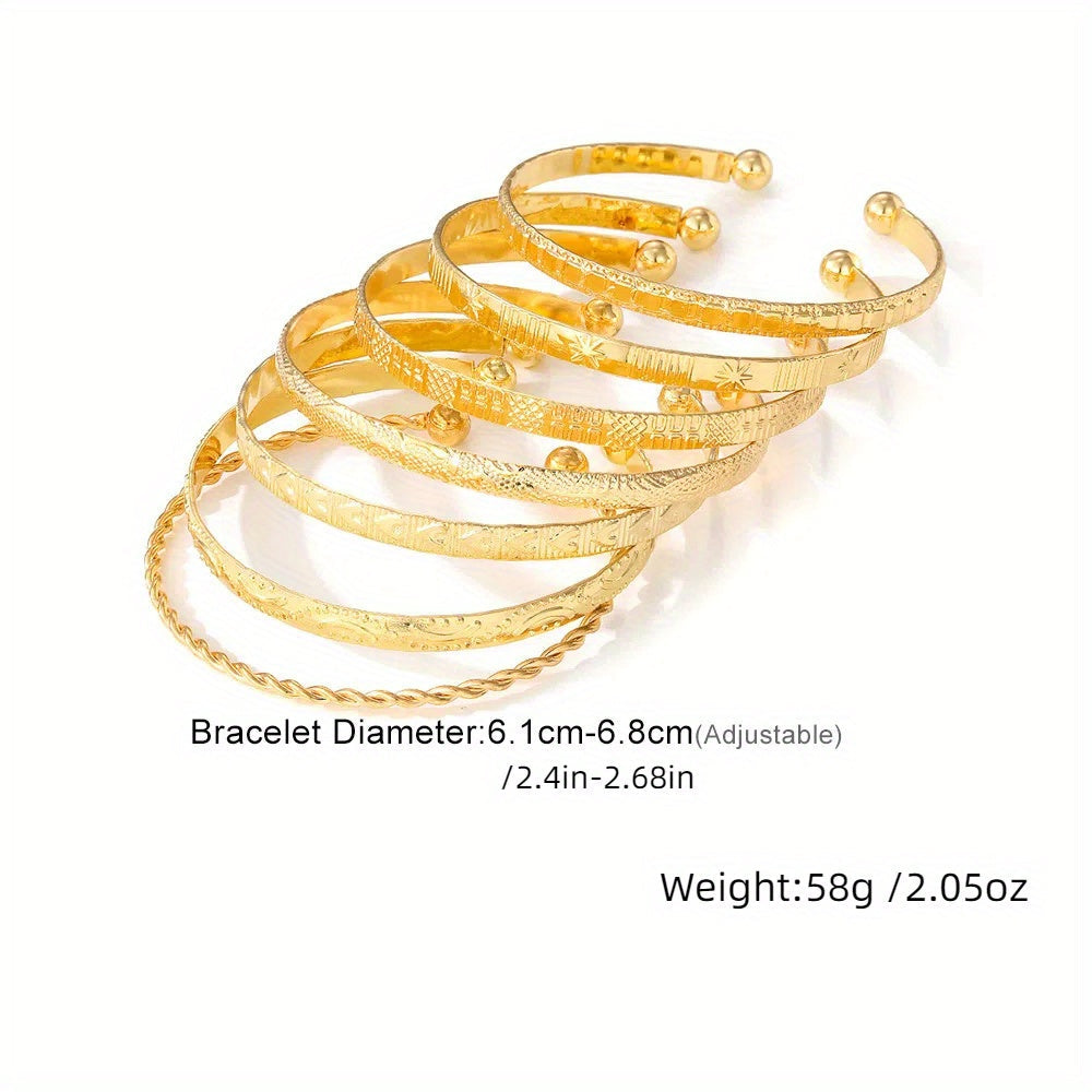 Bracelet Bangle Boho Doré
