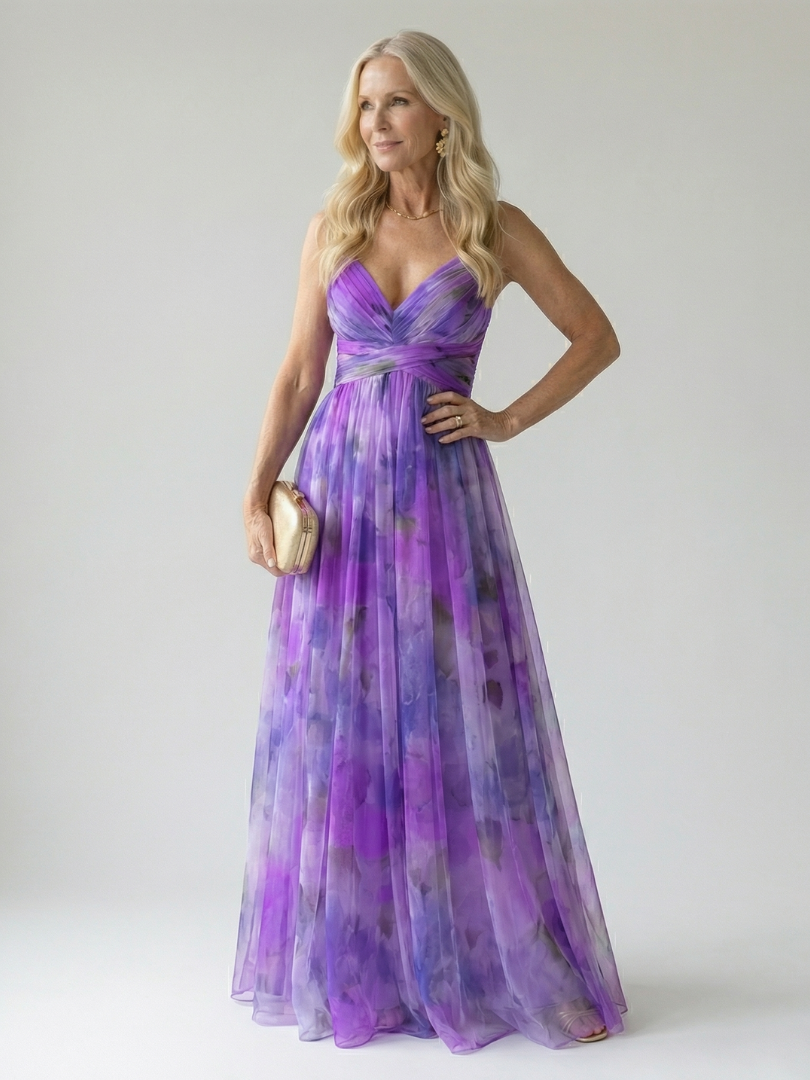 Stella & Grace™ | Abito Maxi Con Avvolgimento Morbido
