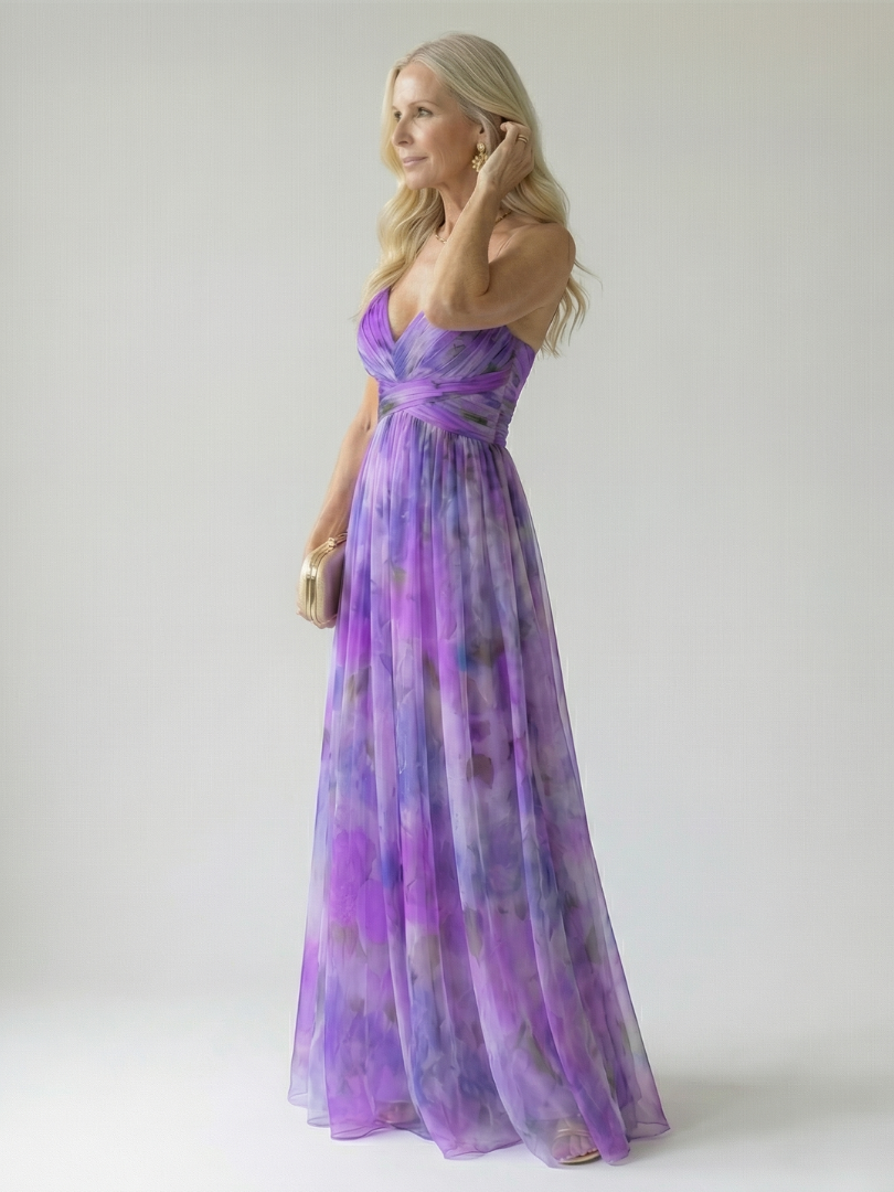 Stella & Grace™ | Abito Maxi Con Avvolgimento Morbido