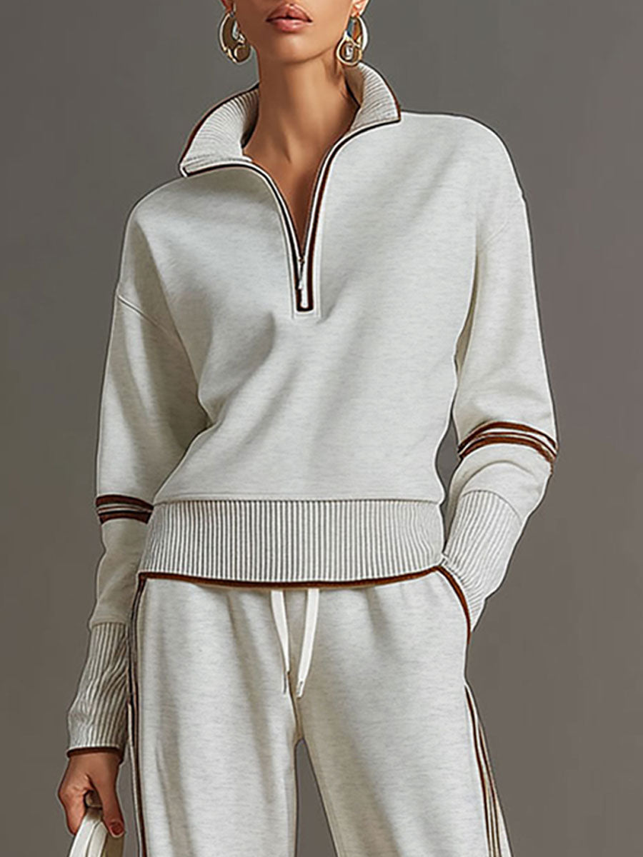 Marietta – Sweat et pantalon à jambes larges