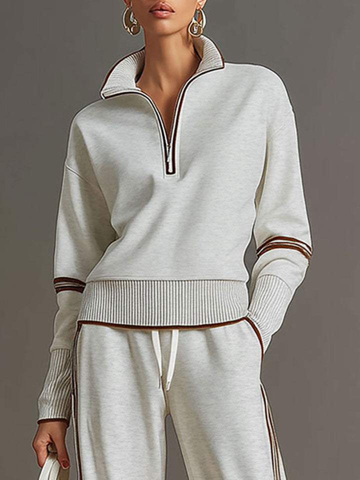 Marietta – Sweat et pantalon à jambes larges