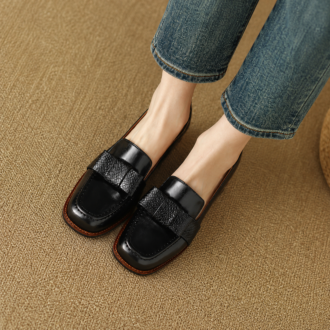 Mocassins Contessa Nœud