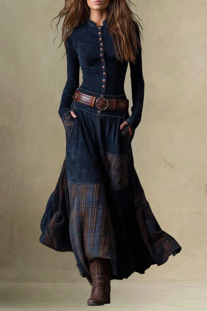 Mara | Robe Maxi Boho Élégante