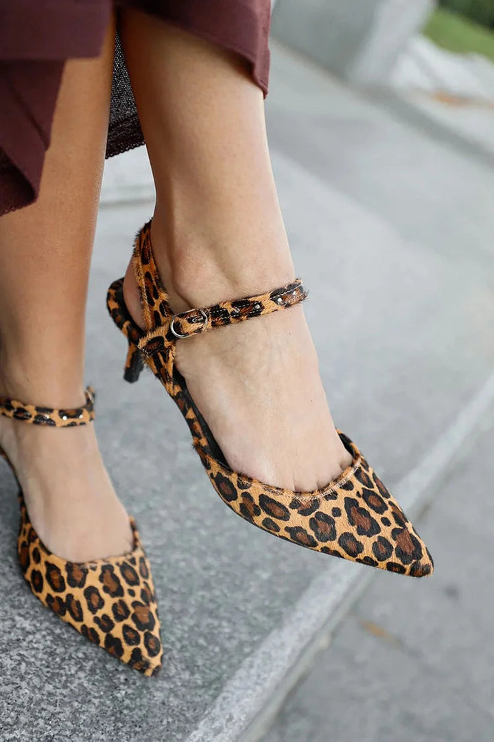 BALLET FLATS POINTUS AVEC SANGLE