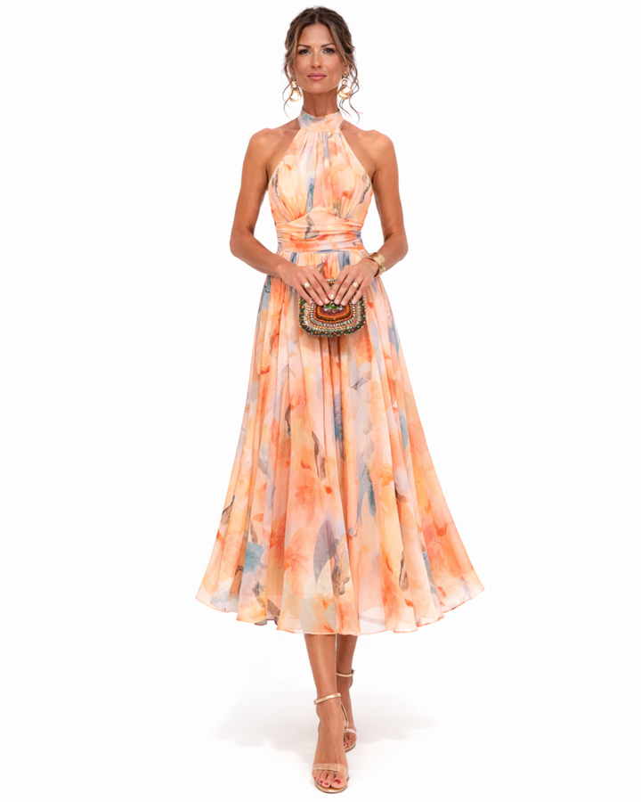 Aurora | Robe à Col Halter