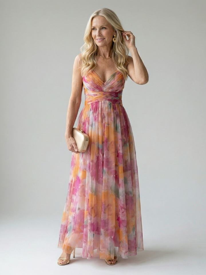 Stella & Grace™ | Abito Maxi Con Avvolgimento Morbido