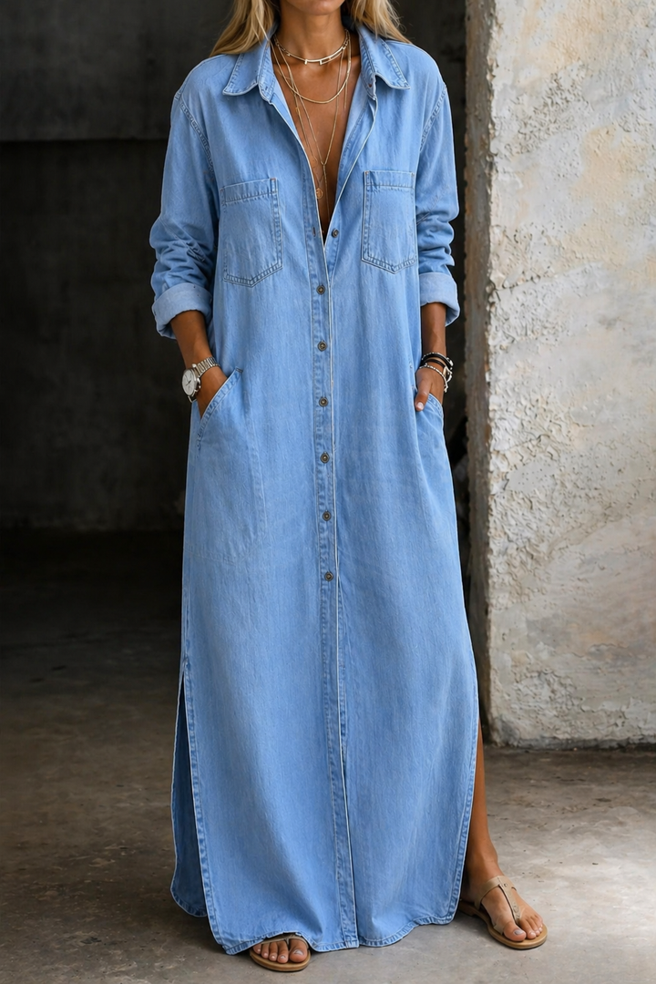 Diana | Robe à boutons