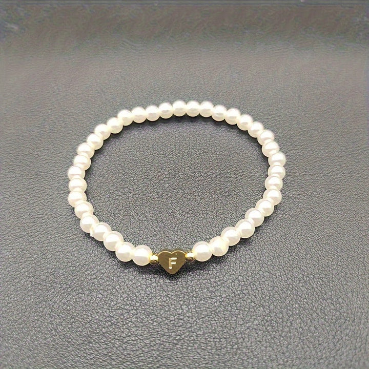 Bracelet Initial Coeur Chic A-Z