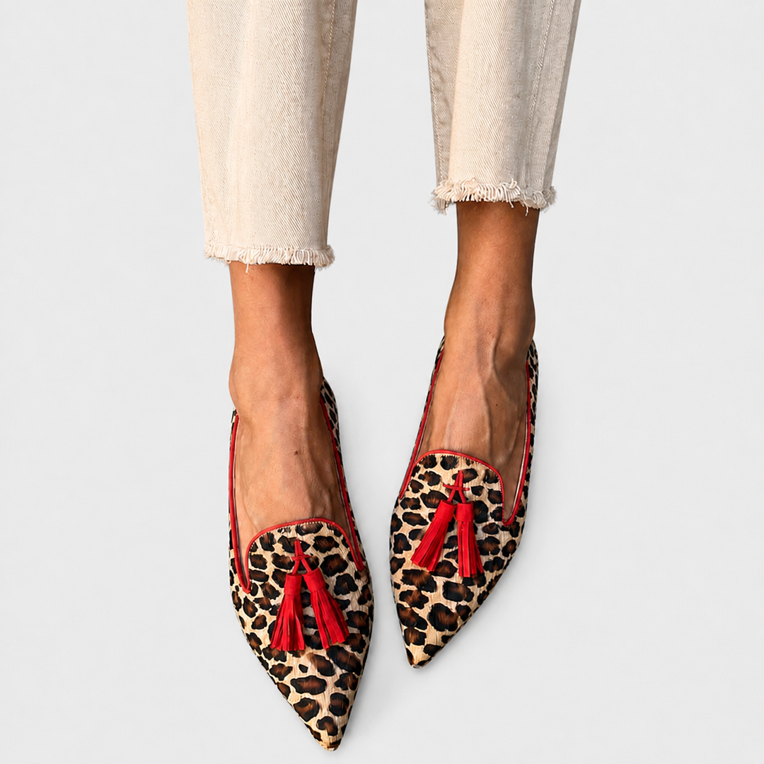 Nela™ | Mocassins Léopard