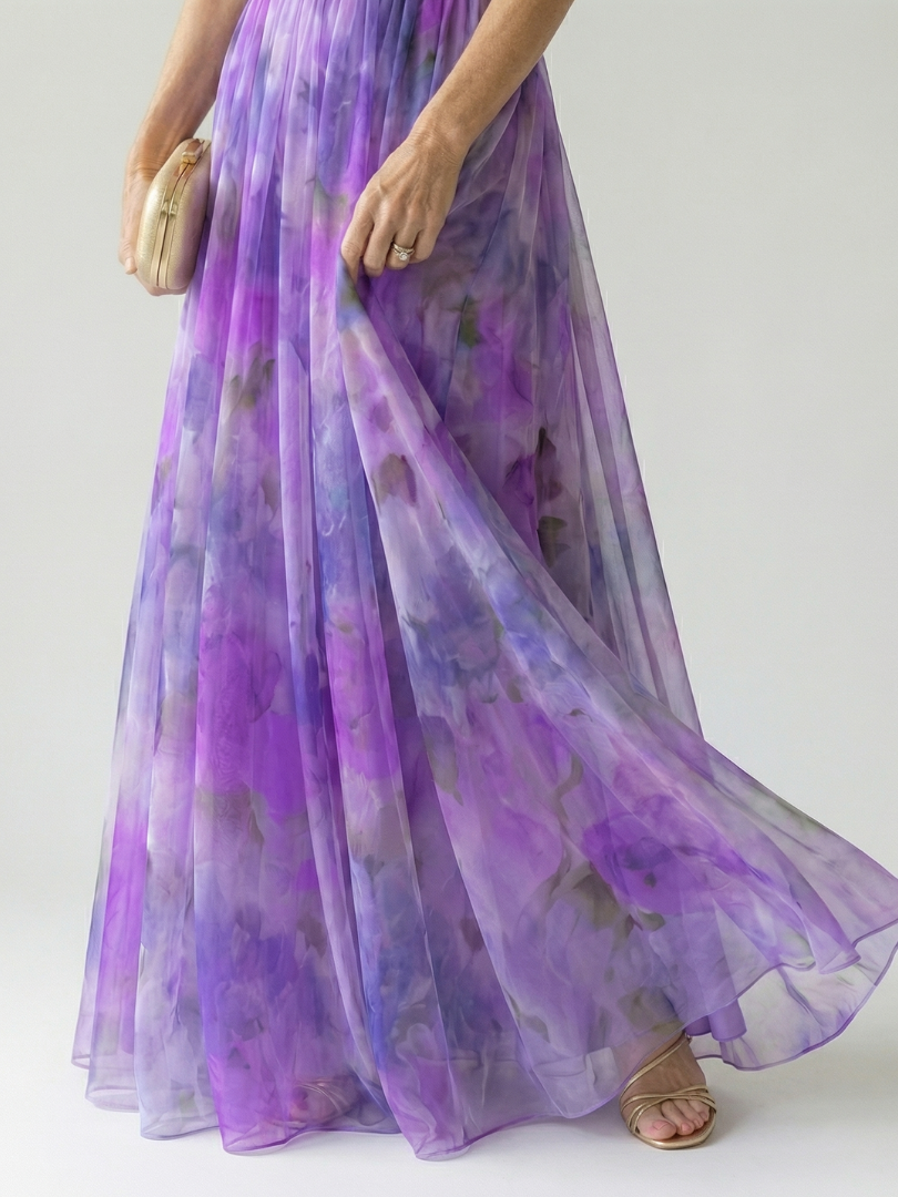 Stella & Grace™ | Abito Maxi Con Avvolgimento Morbido