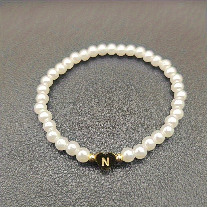Bracelet Initial Coeur Chic A-Z