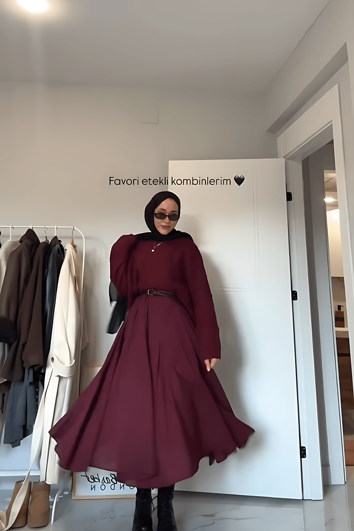 Celestina – Ensemble jupe et pull