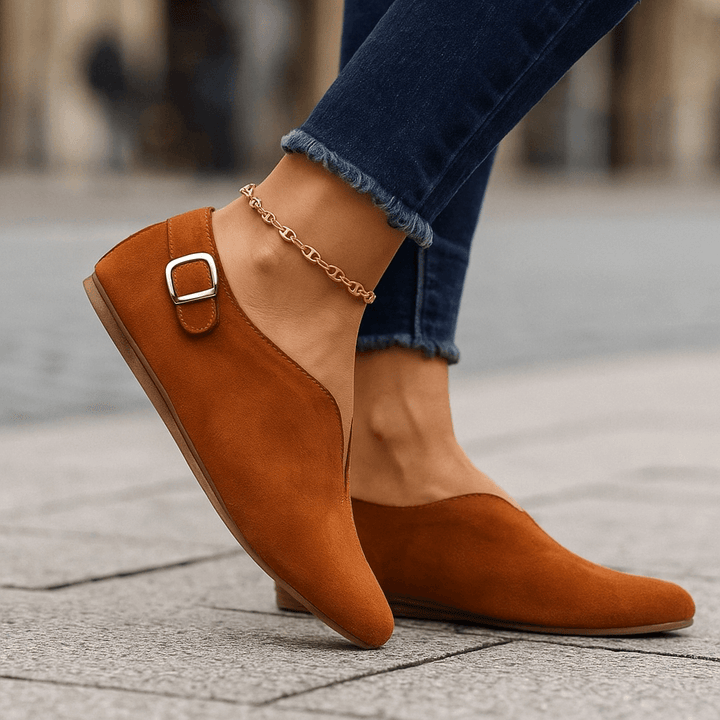 Mocassins en Suède Bella