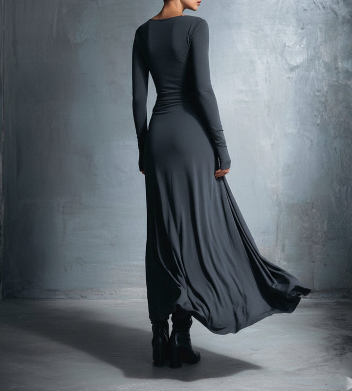 Vittoria · Robe maxi avec nœud latéral