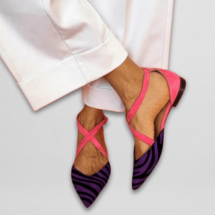 Elisa | Ballerines avec des brides