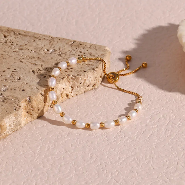 Bracelet de Perles Élégant et Romantique