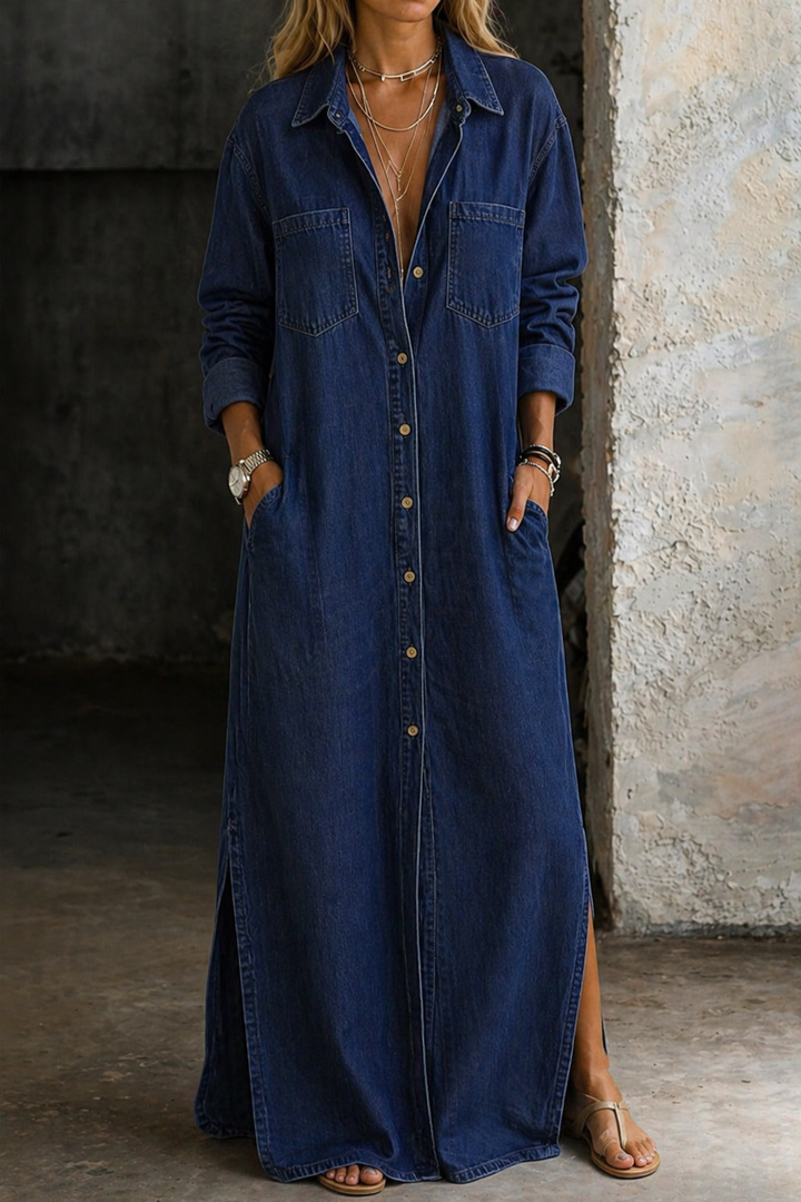 Diana | Robe à boutons
