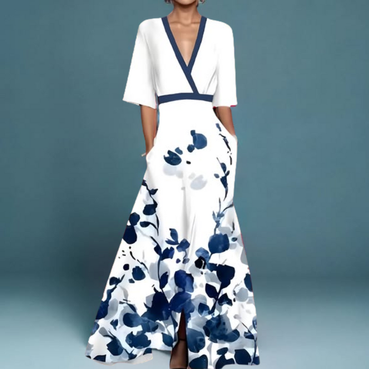 Michelle™ - Robe Élégante à Fleurs