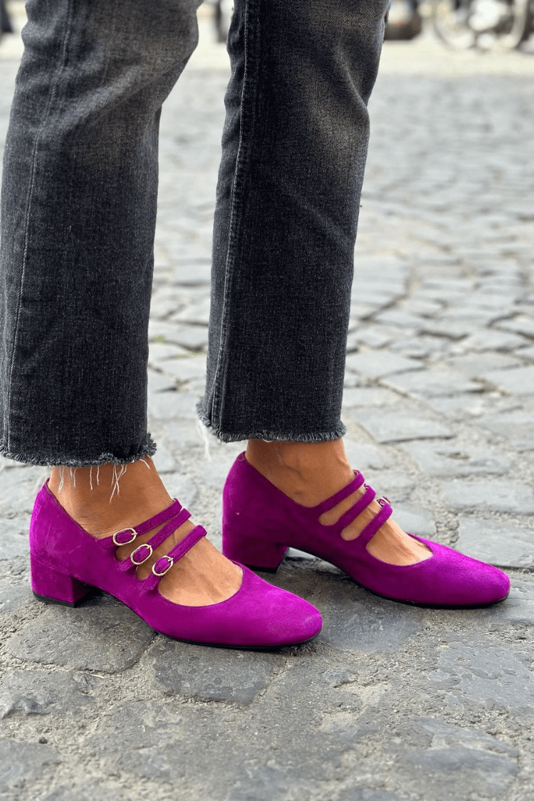 BALLERINES AVEC SANGLES