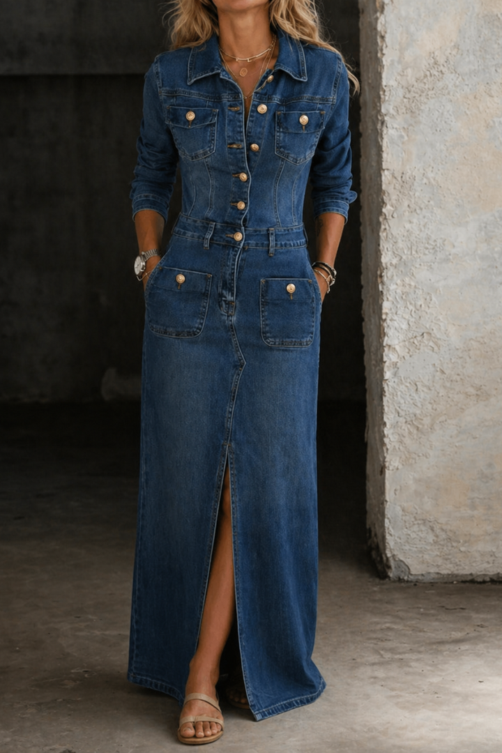 Leila | Veste en jean classique confortable