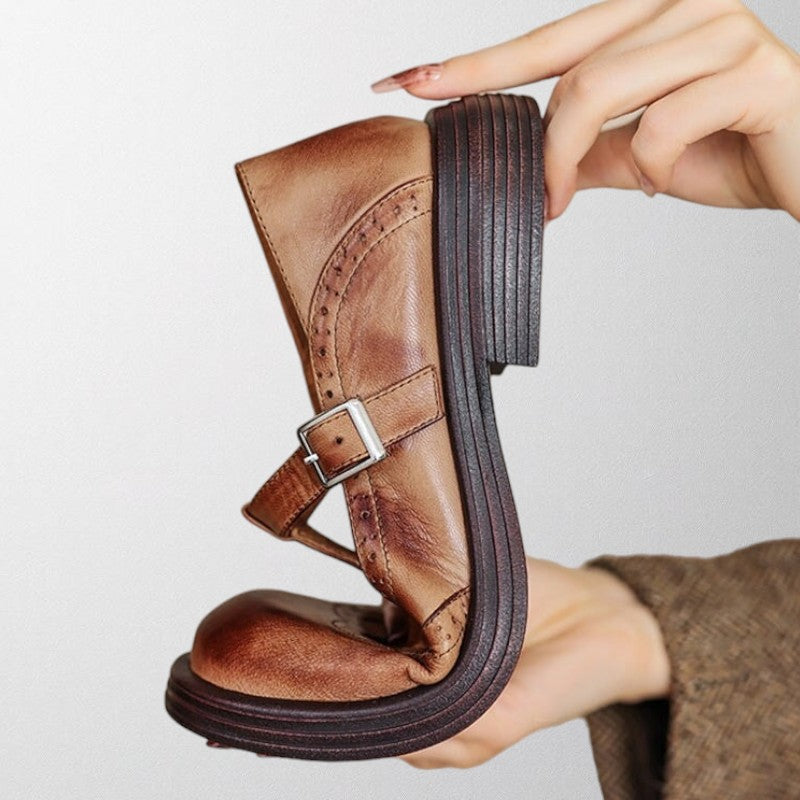 Olivia - Elegant Leather Shoes