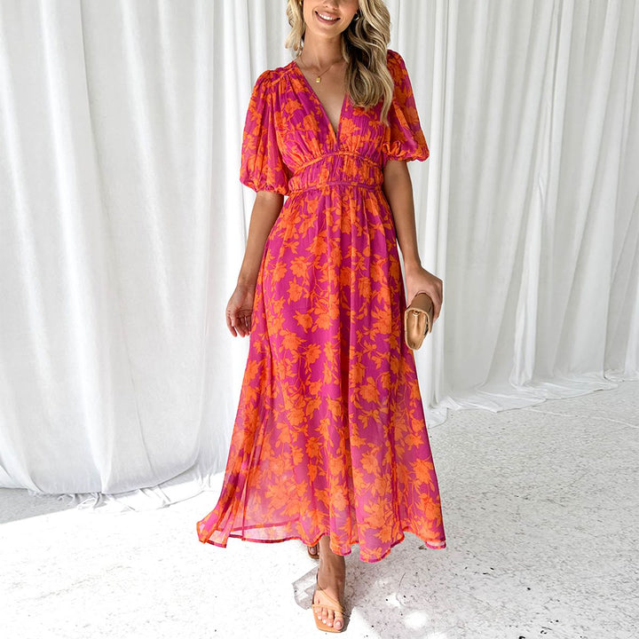 Clara - Robe Maxi de Printemps