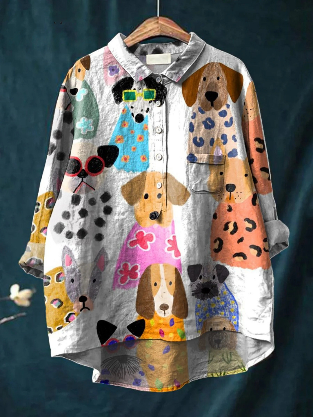 Lucy - Camicia Casual Leggera