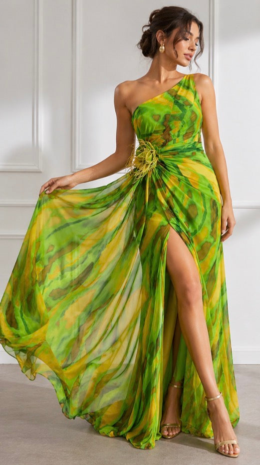Stella & Grace™ | Vestito Drappeggiato Vivace