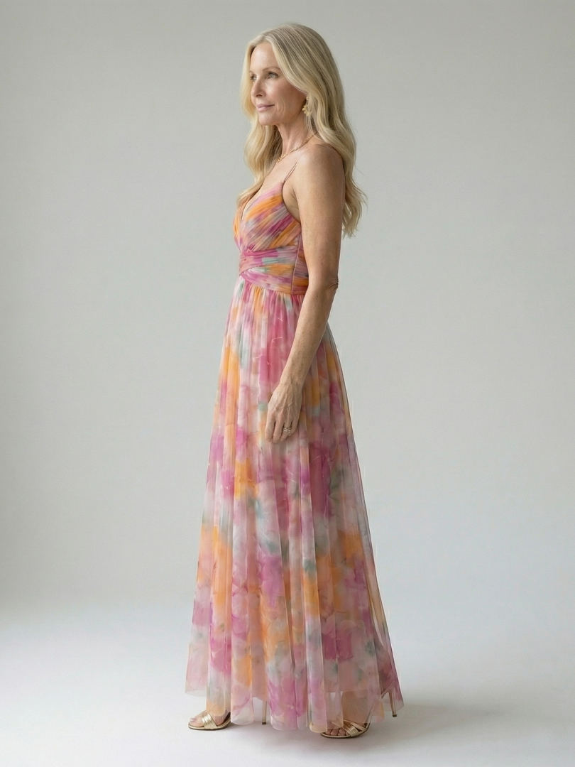 Stella & Grace™ | Abito Maxi Con Avvolgimento Morbido