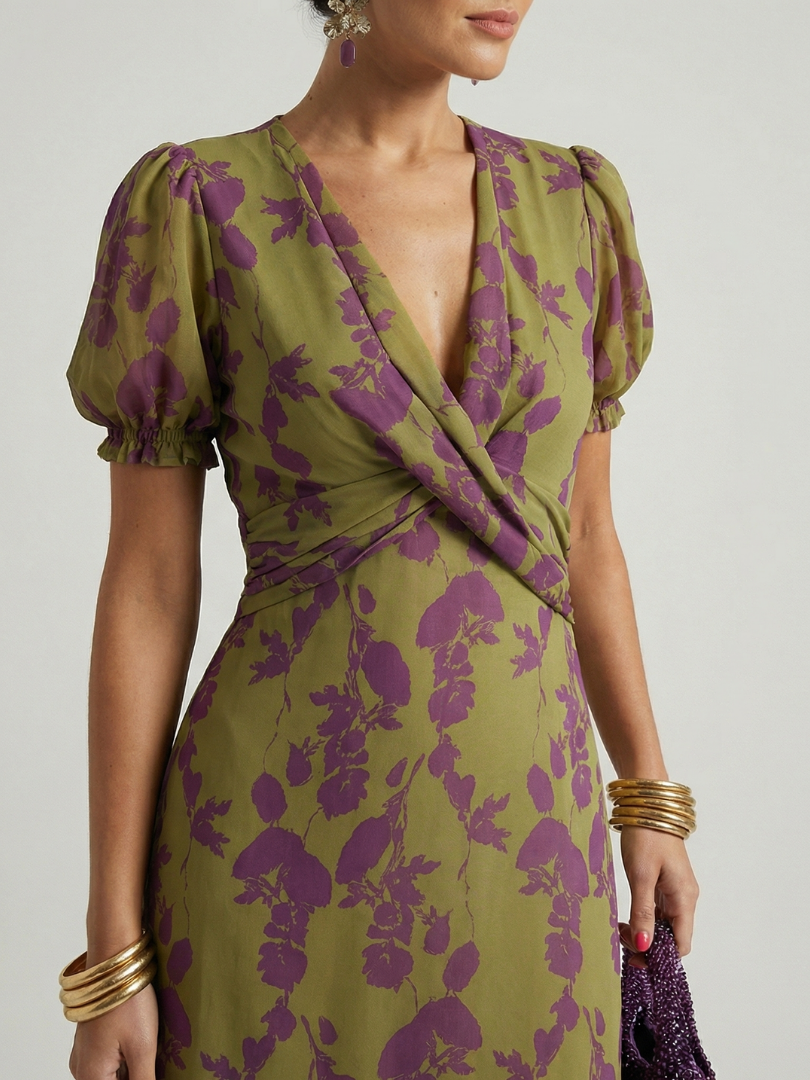 Stella & Grace™ | Abito Midi Floreale Relaxato