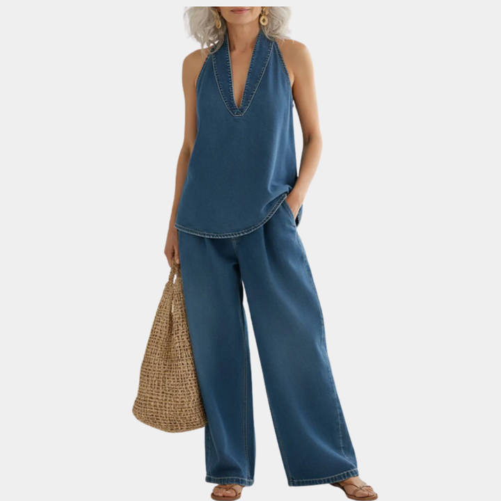 Ivy™ | Ensemble de jeans vintage à deux pièces