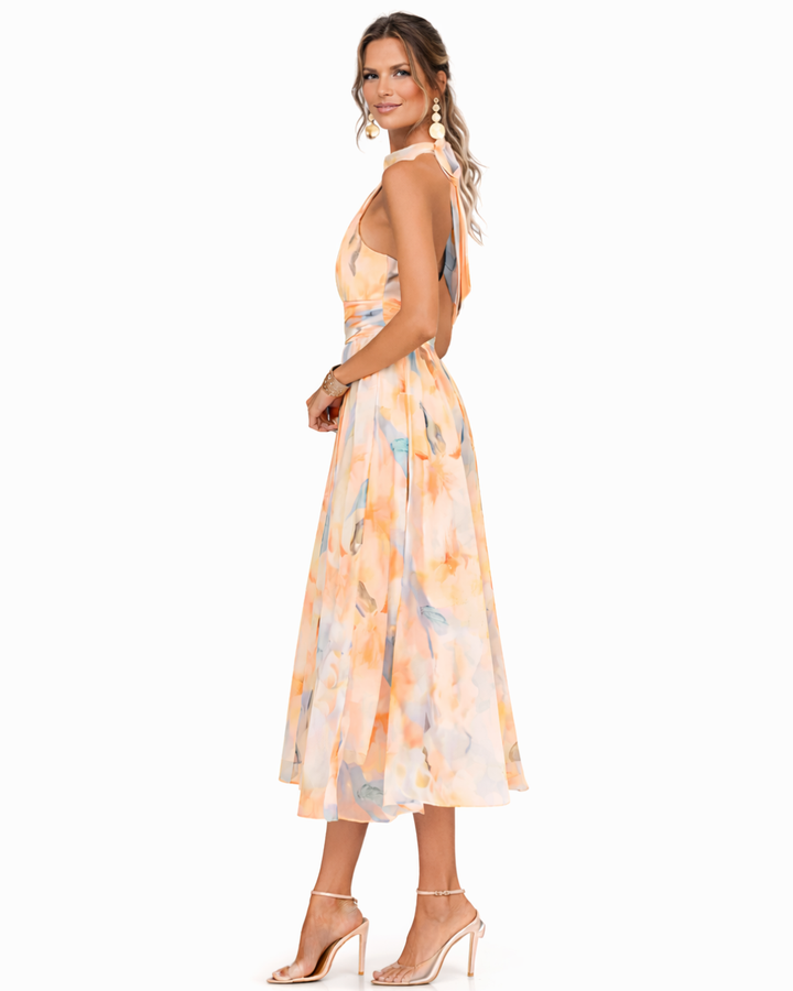 Aurora | Robe à Col Halter