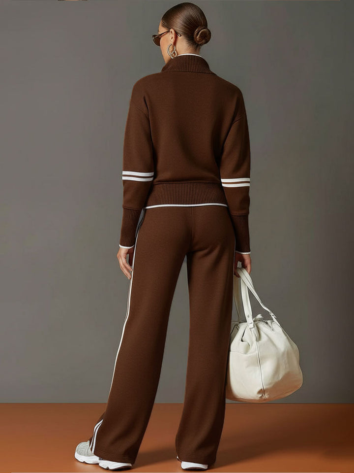 Marietta – Sweat et pantalon à jambes larges