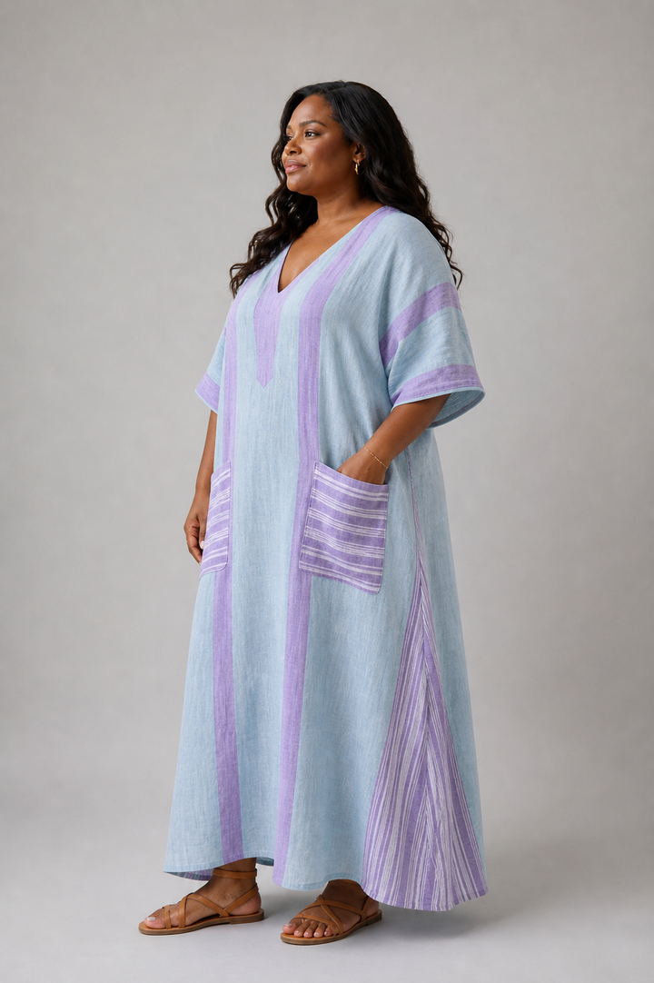 Orien | Vestito Midi Pocket Light Flow