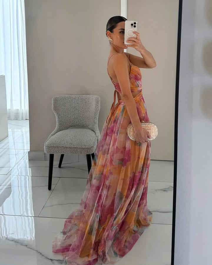 Sanne™ | Robe de soirée romantique et fluide
